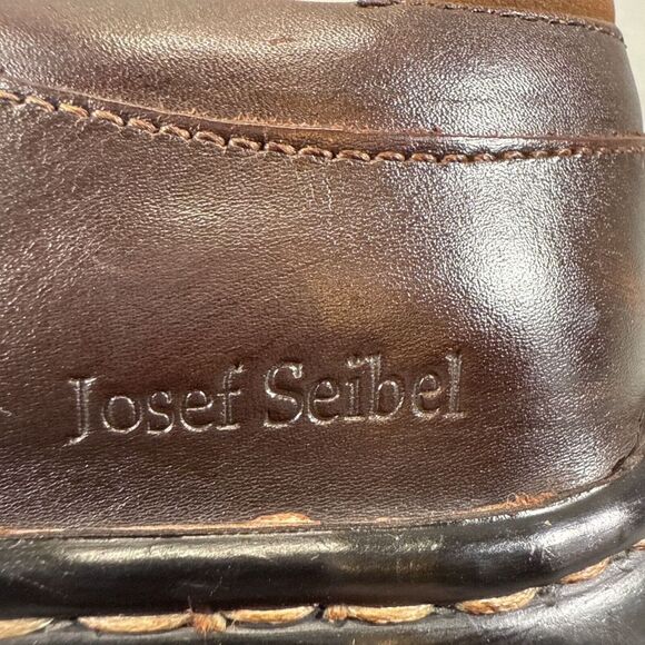 Josef Seibel‎ Shoes Womens US 6 EU 36 Brown Leather L Oxford Lace Up Comfort - Picture 10 of 12